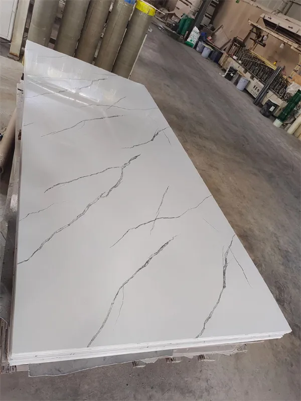 Folha de mármore de PVC para decoração de parede