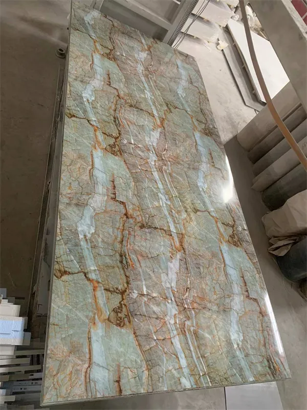 Folha de mármore de PVC para decoração de parede