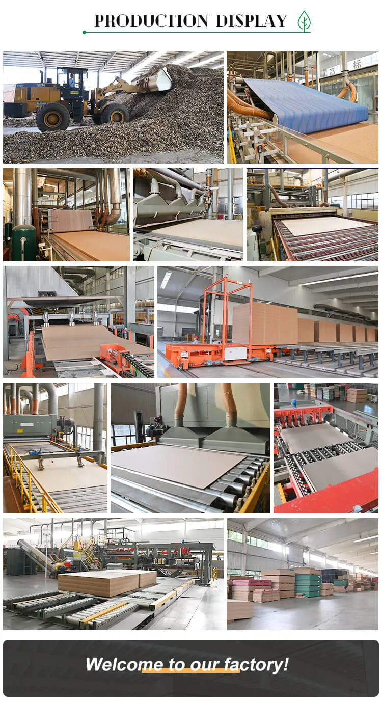 Fábrica de chapa de MDF